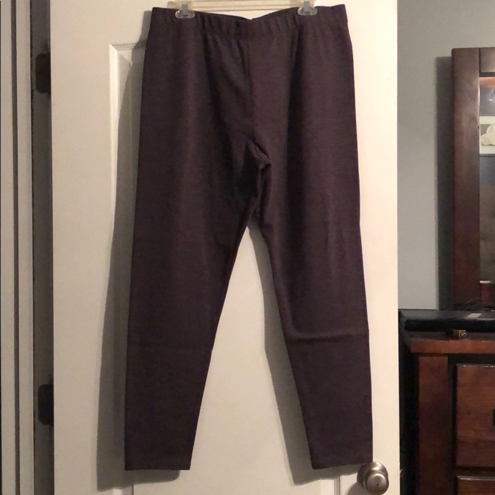 Loft leggings, deep plum color